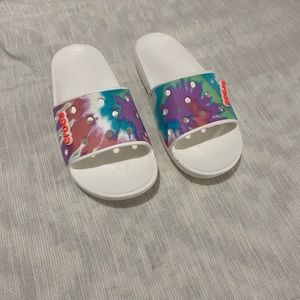Tie Dye Crocs